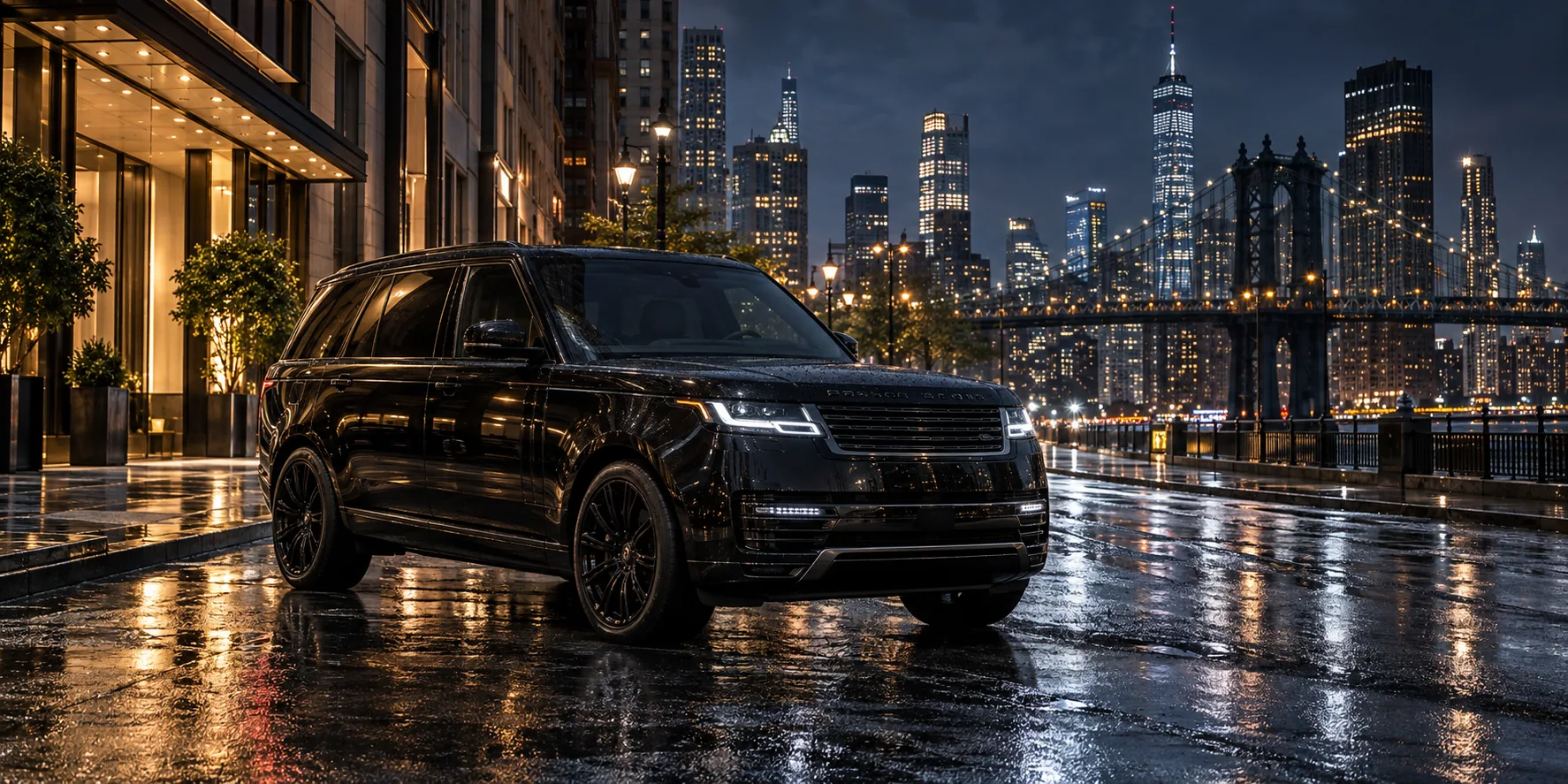 Black private car for blackcar travel
